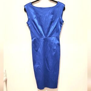 Club Monaco Blue cap sleeve dress size 2